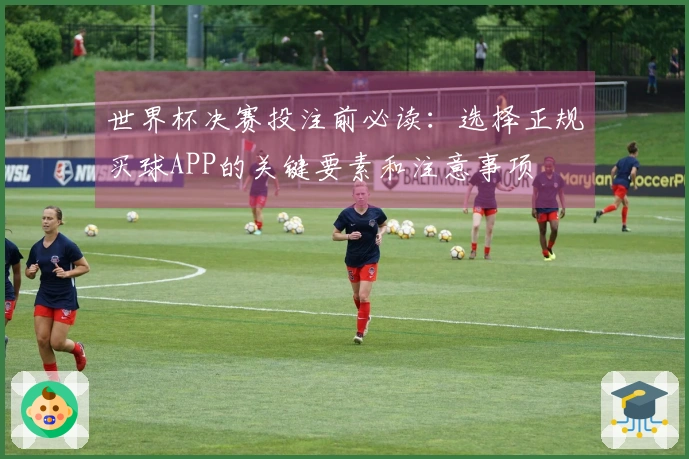 世界杯决赛投注前必读：选择正规买球APP的关键要素和注意事项
