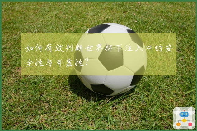 如何有效判断世界杯下注入口的安全性与可靠性？