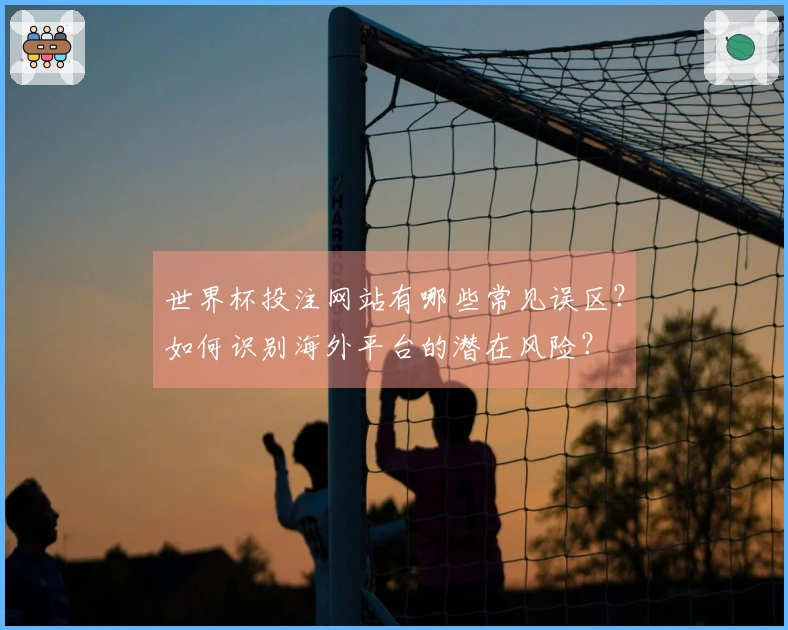 世界杯投注网站有哪些常见误区？如何识别海外平台的潜在风险？