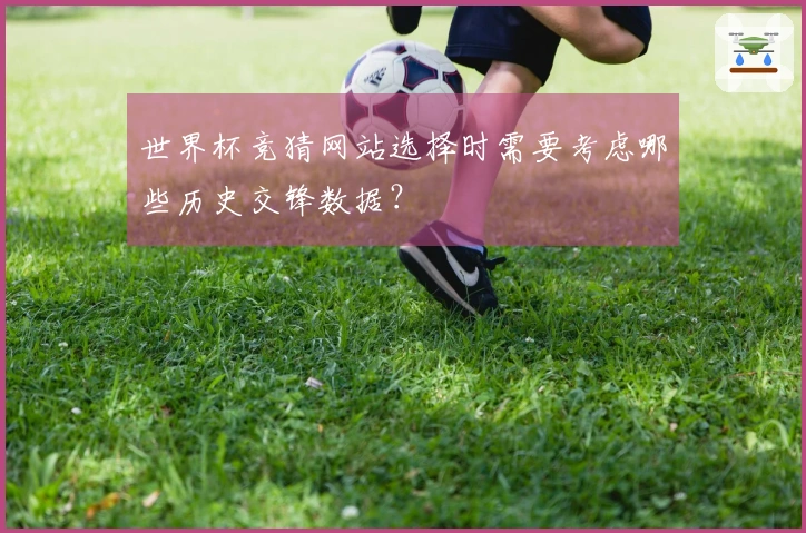 世界杯竞猜网站选择时需要考虑哪些历史交锋数据？
